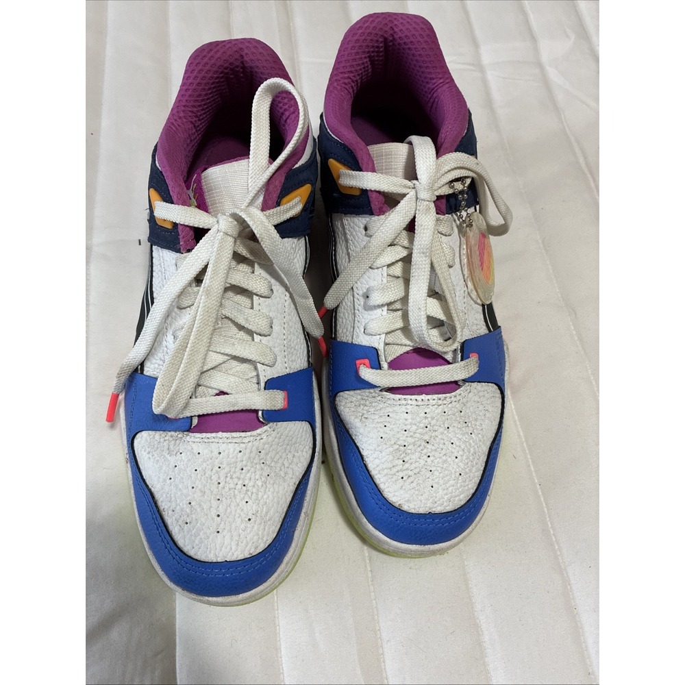 Puma Slipstream Invader Sunset Women's Size 10 White Black Blue Purple